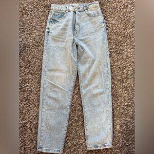 Zara mom jeans
